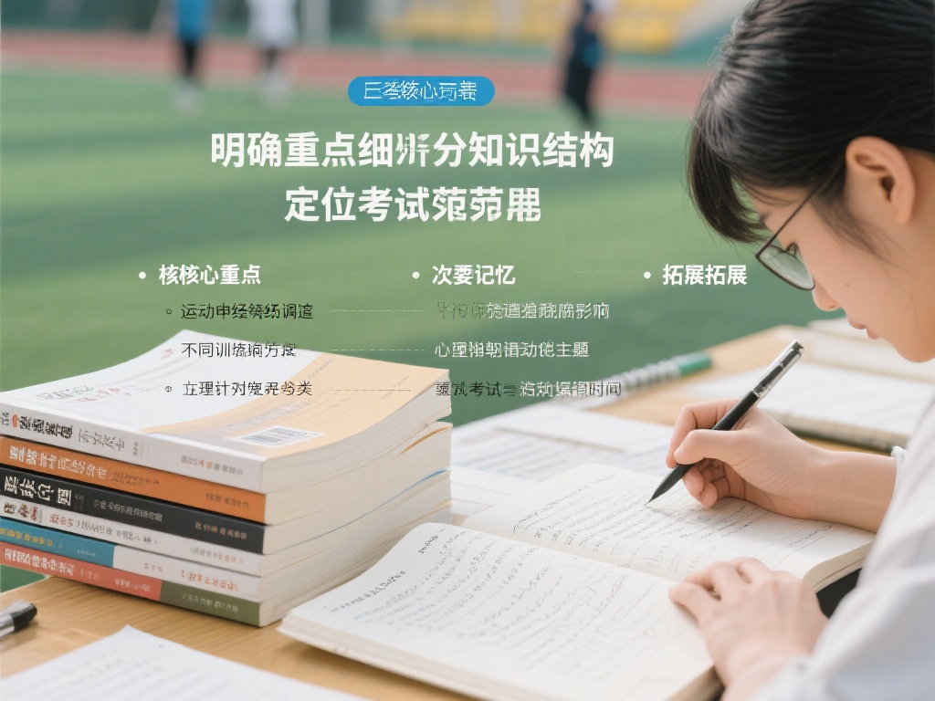 明确重点，细化知识结构
准确定位考试范围至关重要